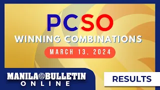 PCSO Lotto Draw Results, March 13, 2024 | Grand Lotto 6/55, Mega Lotto 6/45, 4D, 3D, and 2D