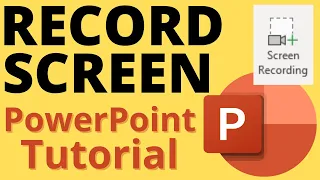 How to Record Screen using Microsoft PowerPoint - Quick Tutorial