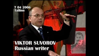 VIKTOR  SUVOROV -  exclusive interview  (part I)