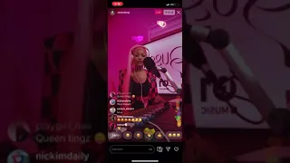 Nicki Minaj full IG Live Nov 1 2019