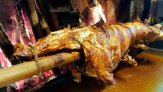 HUGE KEBAB | 17 KG OF LAMB COOKED IN TRADITIONAL FIREPLACE | TURKISH STREET FOOD