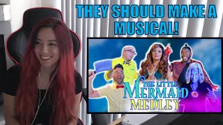 Reaction to VoicePlay - The Little Mermaid - MEDLEY (feat. Rachel Potter)