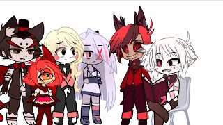 everyone wants to sleep with alastor || Hazbin Hotel || Gacha Club skit