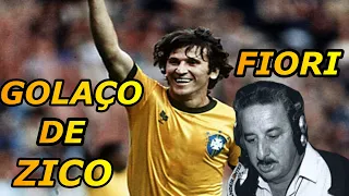 Gol de Zico Brasil 3 x 1 Bolivia 1981 Narração Fiori Gigliotti