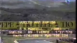 GP Espanha 1986 - Vitória Ayrton Senna - Melhores Momentos F1