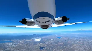 Skydive Perris DC-9 Jet wingsuit exit