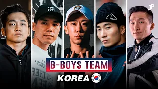 Team B-Boys Korea 🇰🇷 Hong 10, Wing, Vero, Physicx, Differ, Heady, Blond & Pocket