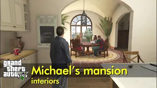 Michael's Mansion (interior day tour) | GTA V