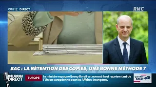 Du retard dans les résultats du bac ? "un petit risque", selon Jean-Michel Blanquer