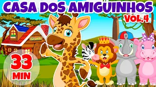 Casa dos Amiguinhos Vol. 4 - Giramille 33 min | Desenho Animado Musical