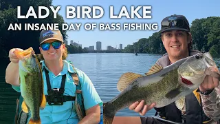 LADY BIRD LAKE (Monster Bass on Top Water!)