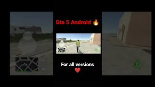 GTA 5 Android 😱 ,hit 1k views to get apk! #viral #gta5 #gta5mobile #shorts