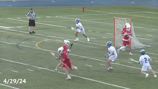 DHS Boys Varsity Lacrosse vs Masconomet: 4/29/24