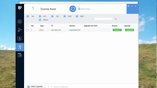 Dahua camera upgraden via configtool