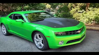 Jeremy's Synergy Green 2011 Camaro