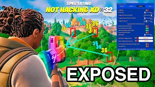 Exposing 100 Hackers in Fortnite!