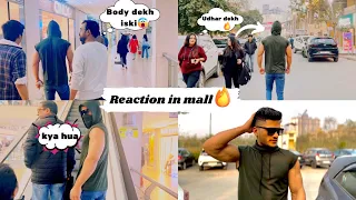 When bodybuilder enter in mall🔥||Shirtless reaction 💥|| In India🇮🇳||