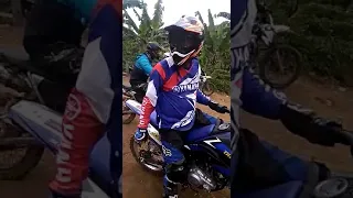 Tanjakan loseng ,yamaha WR 155 standrt  broo