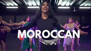 Energetic Moroccan Dance with Carmen l رقص مغربي مع الراقصة كارمن فراغسو