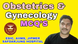 Obs and Gynecology 25 MCQs with Rationale || Previous Years Questions