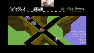 Lukozer Retro Game Review 489 - Up'n Down - Commodore 64