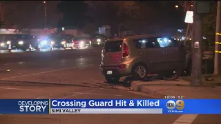 Crossing Guard Killed In Crash