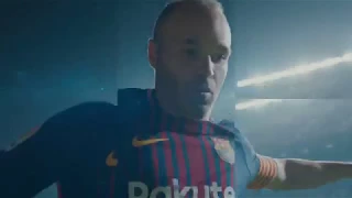 Nike | Andrés Iniesta, Sergi Roberto, Gerard Piqué, Philippe Coutinho, Sergio Busquets, Paulinho