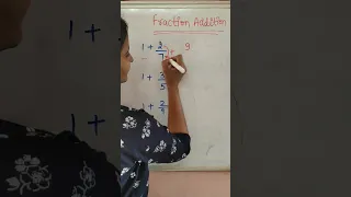 Fraction addition trick |  #shorts #mathstricks @Maths by Pariksha