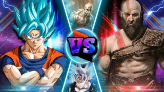 MUI Goku vs Kratos (ft. Chuck)