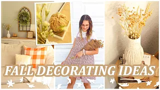 how to make your home cozy for fall 🍂 | fall decorating ideas & styling tips for 2022 | Brooke Ava