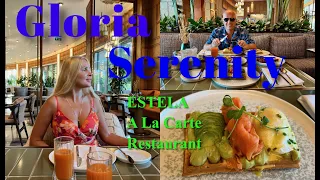 GLORIA SERENITY RESORT 🇹🇷/ ESTELA A La Carte Restaurant 🍤🥩🍕🍰🍳🧇🍱7/24