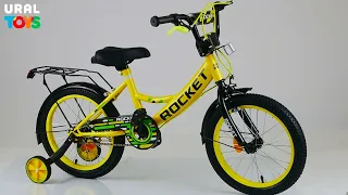 Велосипед детский 2-х колесный ROCKET R0107 Сборка и регулировка тормозов