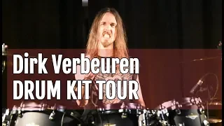 Dirk Verbeuren (Megadeth) prezentuje swój zestaw perkusyjny