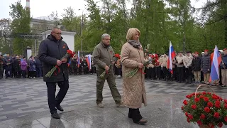 (12+) Мытищи помнят! Череда митингов состоялась в округе в преддверии Дня Победы