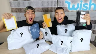 DIE WISH SACHEN SIND DA !!! (BLIND BEI WISH BESTELLT) | Kelvin und Marvin