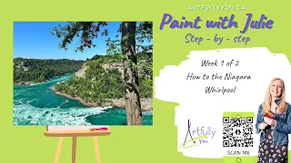 How to paint Niagara Whirlpool Part 1 - Step by Step Tutorial