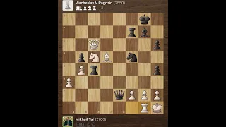 Mikhail Tal vs Viacheslav Ragozin • URS Championship - Russia, 1956