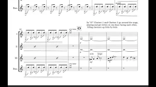 Ignat Krasikov - "Mephisto Dances" for clarinet quartet (Score)