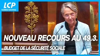 Nouveau recours au 49.3 : Budget de la sécurité sociale - LCP Assemblée nationale