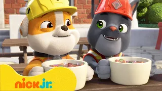 Rubble i jego Ekipa | Pyszne akcje ratunkowe Rubble'a w Zatoce Budowniczych! | Nick Jr. Polska