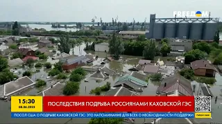 В Херсонской области уже затоплено 600 кв. километров - последствия подрыва ГЭС