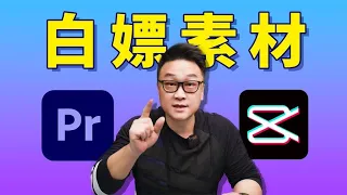 把剪映当成PR的素材库，教你免费下载使用剪映资源！