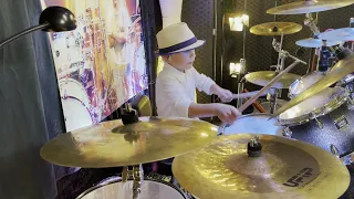 Sweet Home Chicago - Blues Brothers - Drum Cover . Daniel Gortovlyuk 8 year Old Drummer