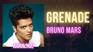 Grenade - Bruno Mars (Karaoke Songs With Lyrics - Original Key)