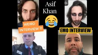 Asif Khan Funny 🤣😄 Tiktok Interviews Compilation