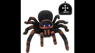 Remote Control Realistic Fake Spider RC Animals RC Prank Insect Scary Trick Toy