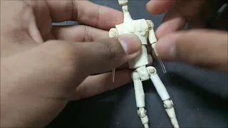 HOW TO MAKE A HIGHLY ARTICULATED ACTION FIGURE BASE BODY| CAN BE USED TO MAKE SPIDER MAN ,BATMAN ETC