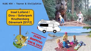 Insel Lolland in Dänemark / Stellplatz / Dino- und Safaripark Knuthenborg [S1F2] – VLOG #54