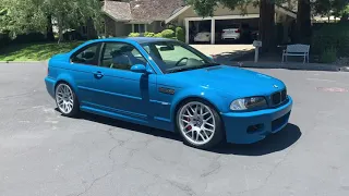 JR23759 E46 M3 Exterior Video; BaT