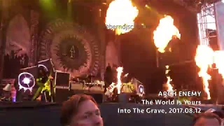 ARCH ENEMY - Intro & The World Is Yours - LIVE - Into The Grave 2017 - 4K